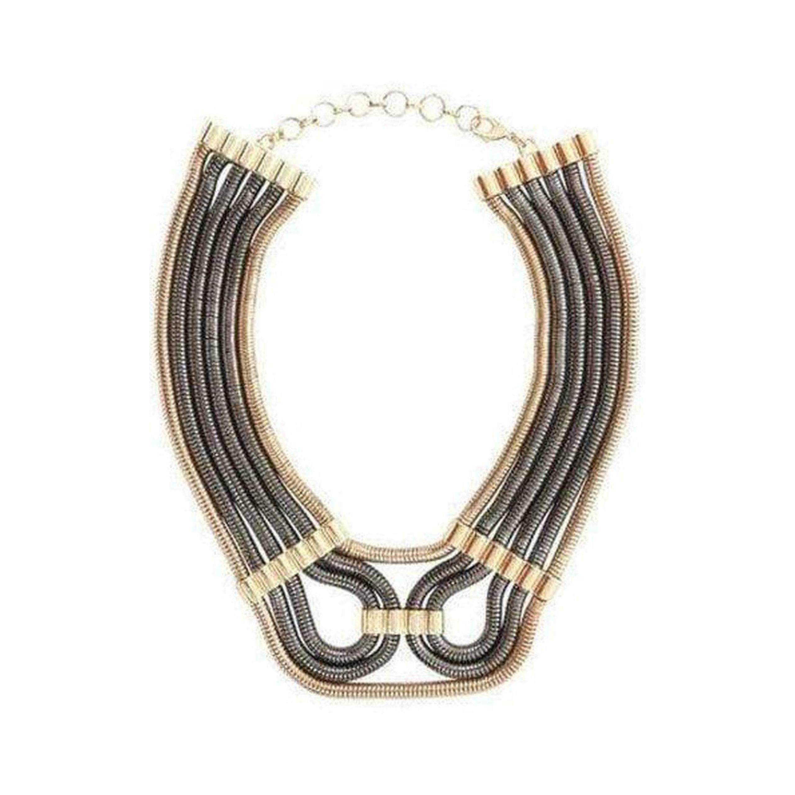 Bcbgmaxazria - Two-Tone Chain Statement Necklace